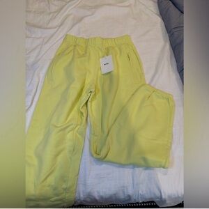 KHY Fleece Jogger – Limoncello - XXS